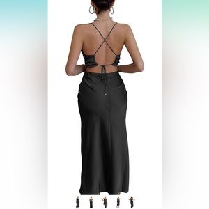 Black cocktail dress